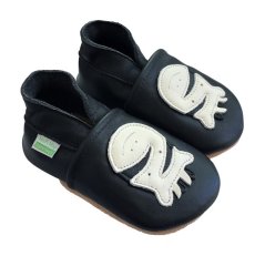 Hopi Hop Barefoot capáčky Zebra černo-bílá