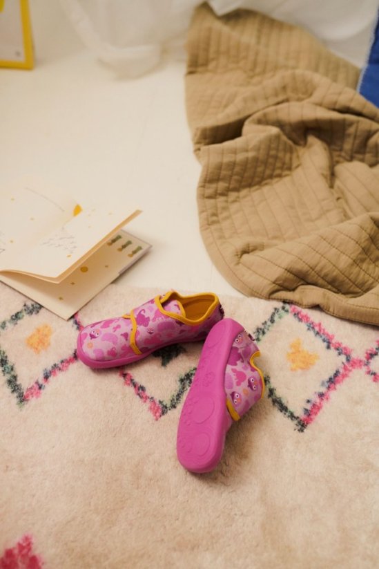 Affenzahn Slipper Cotton Move - Bird