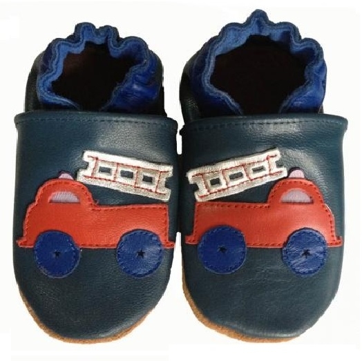 Hopi Hop leather slippers FIREFIGHTERS