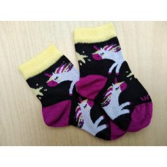 Trepon - children's socks ELKE bamboo - yellow