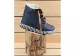 Pegres B1705 blue winter laces