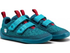 Affenzahn Sneaker Knit Happy Shark blue