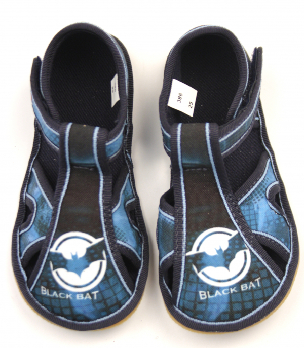 slippers Ef barefoot 386 Black Bat