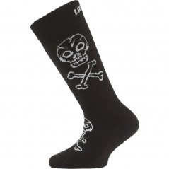 Lasting dětské merino lyžařské ponožky SJC-901 černé