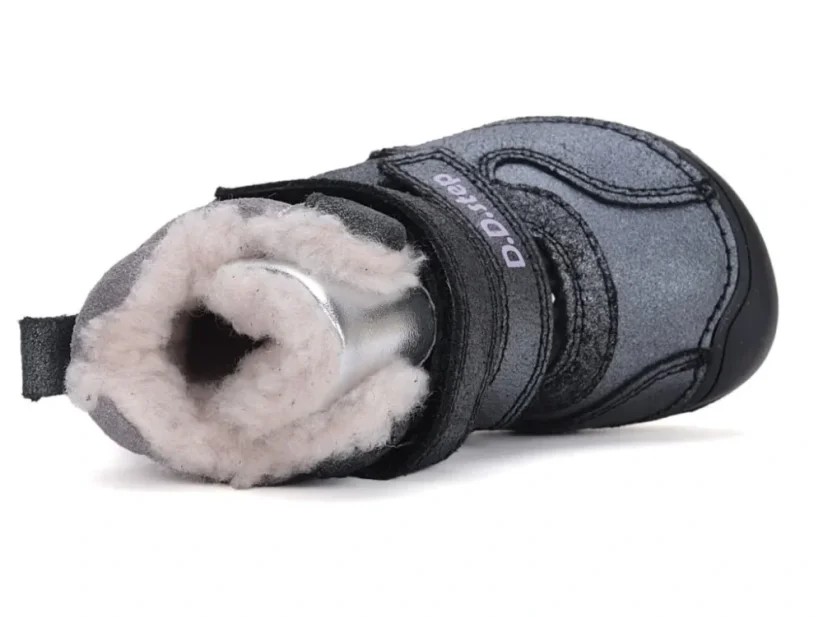 D.D. STEP barefoot zimní W073-42814D black violet