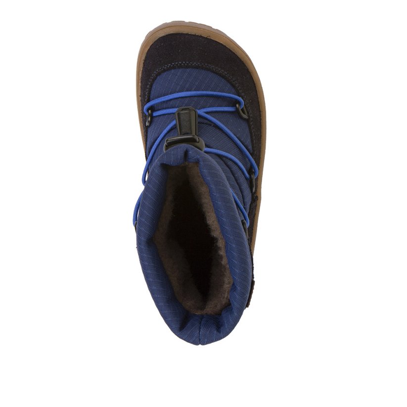 Froddo winter barefoot boots G3160251 dark blue with membrane