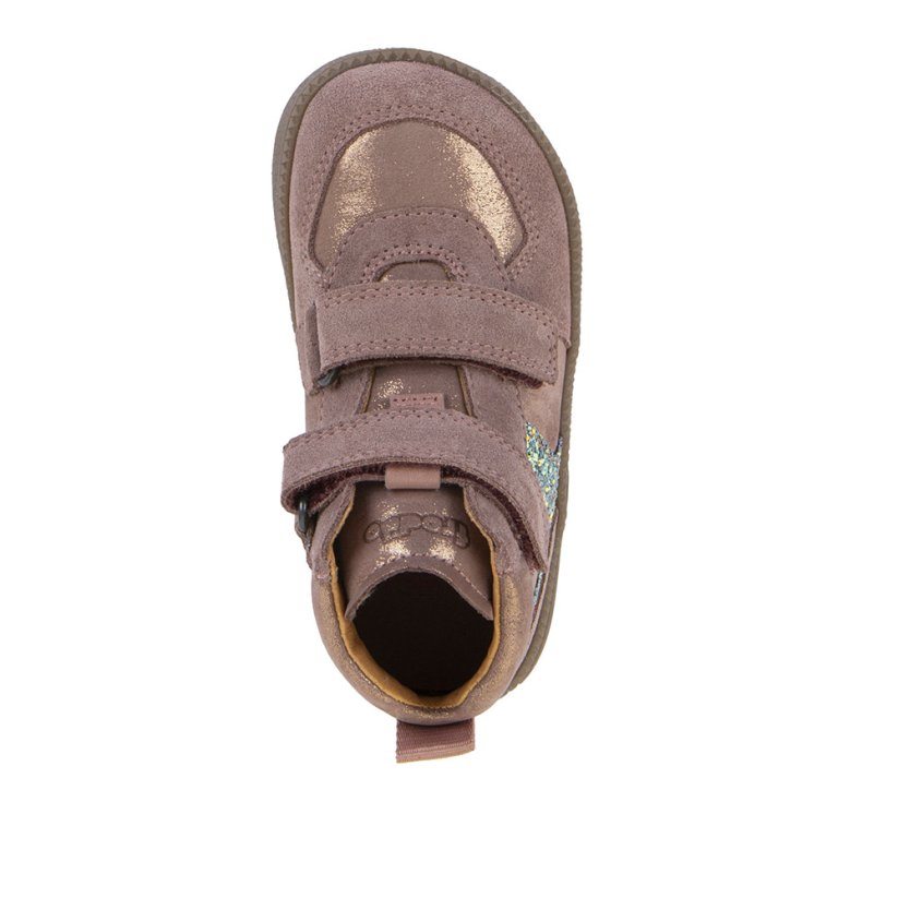 Froddo barefoot Loop High-Tops G2110157-5 pink/gold