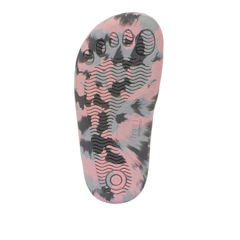 Froddo barefoot ankle G3110262-4 grey/pink with membrane