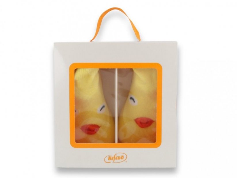 Befado - shoesocks - yellow duck