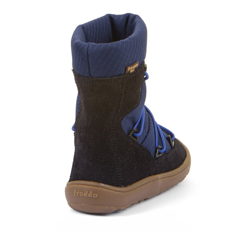 Froddo winter barefoot boots G3160251 dark blue with membrane