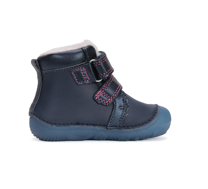 D.D. STEP barefoot zimný W073-42766 royal blue
