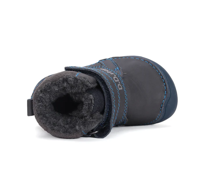 D.D. STEP barefoot zimní W073-42488 royal blue