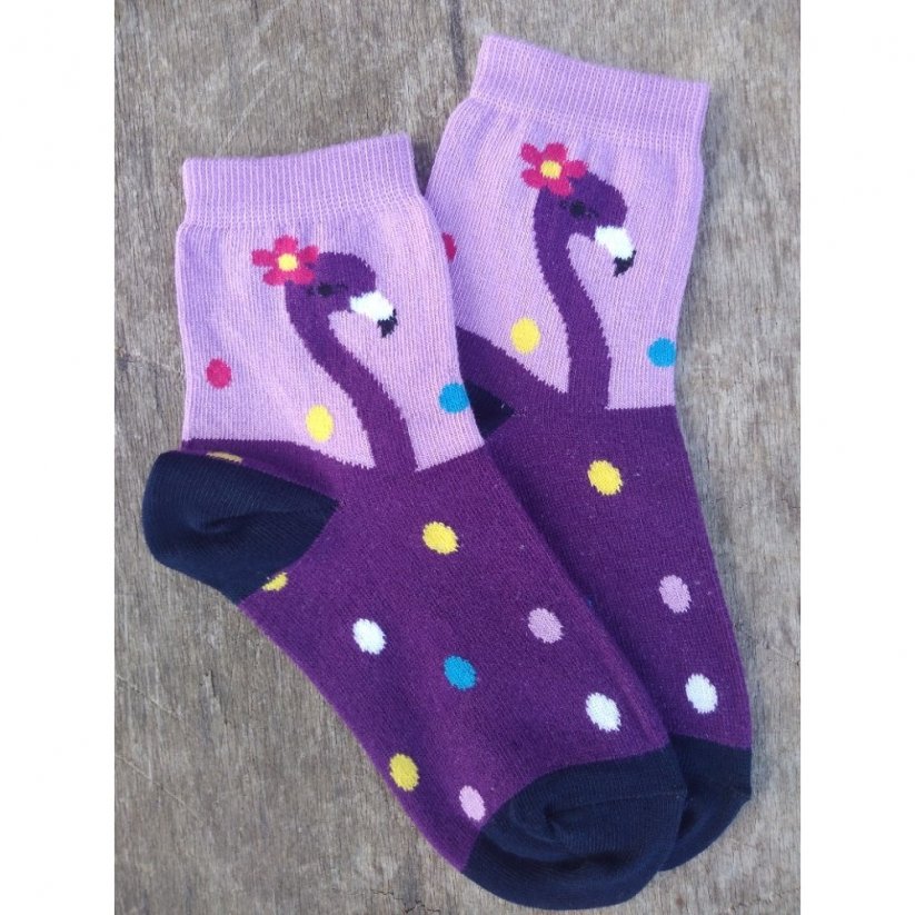 Trepon - dětské ponožky EMILKA - fialová