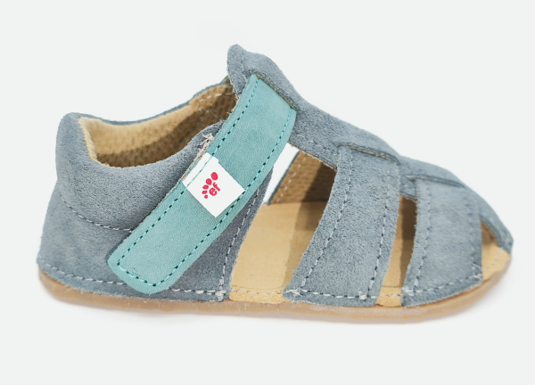 sandály Ef barefoot Grey green
