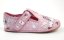 bačkory Ef barefoot 395 Pink Unicorn
