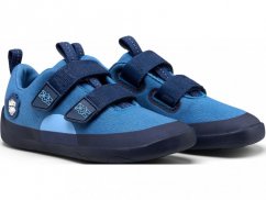 Affenzahn Sneaker Cotton Happy Bear blue