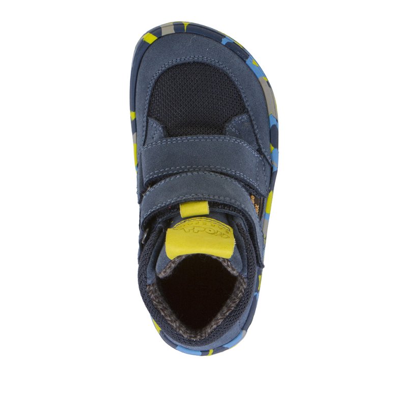Froddo barefoot kotníkové G3110262 denim s membránou