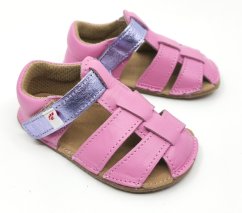 sandále Ef barefoot Pink Fiolet