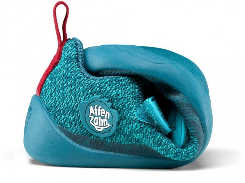 Affenzahn Sneaker Knit Happy Shark blue