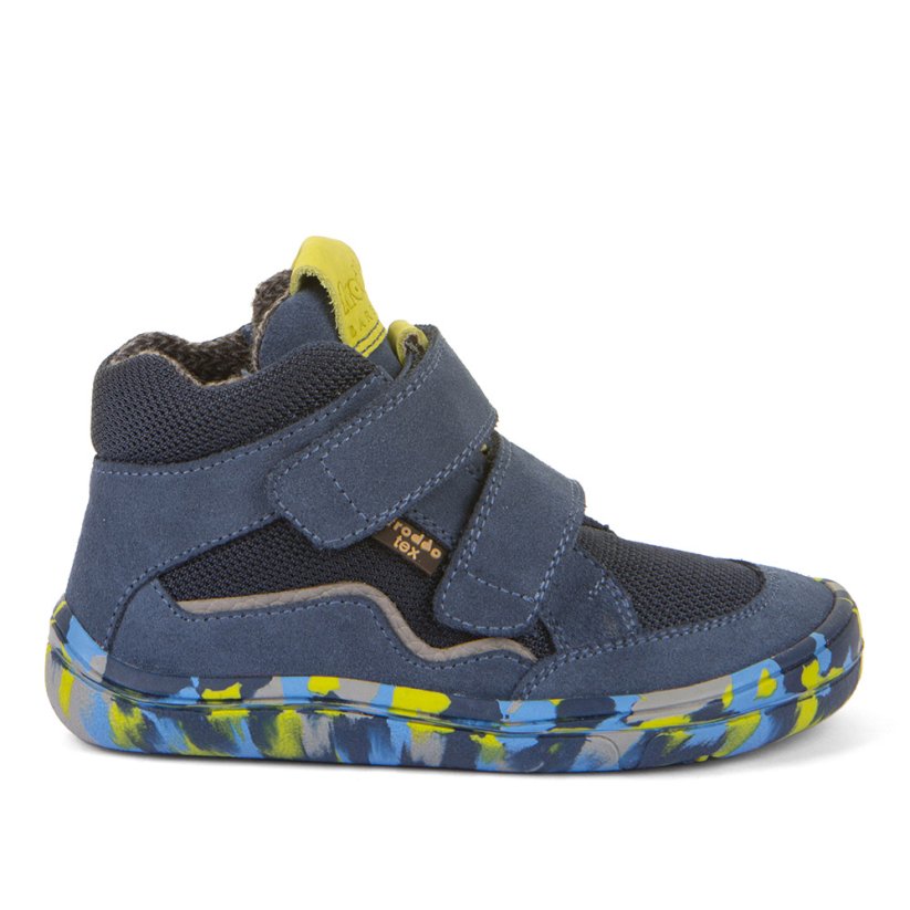 Froddo barefoot kotníkové G3110262 denim s membránou