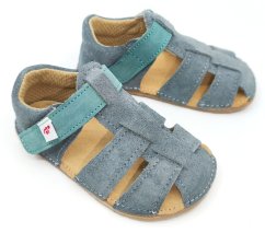 sandále Ef barefoot Grey green