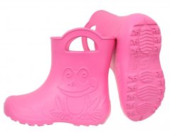 holínky Camminare ŽABKA pink G003