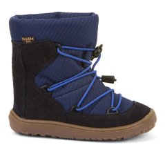 Froddo winter barefoot boots G3160251 dark blue with membrane