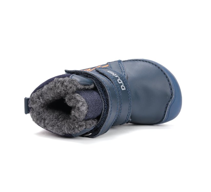 D.D. STEP barefoot zimní W073-52943 royal blue