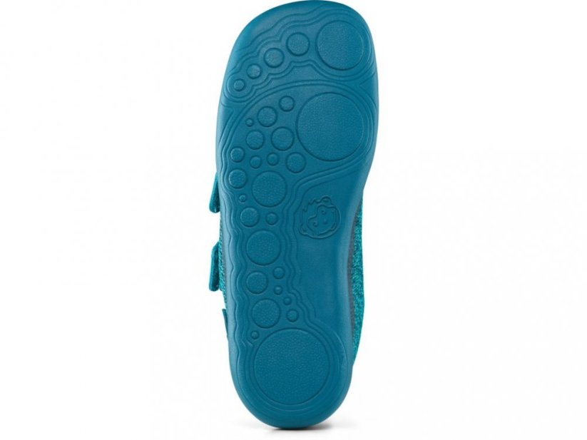 Affenzahn Sneaker Knit Happy Shark blue