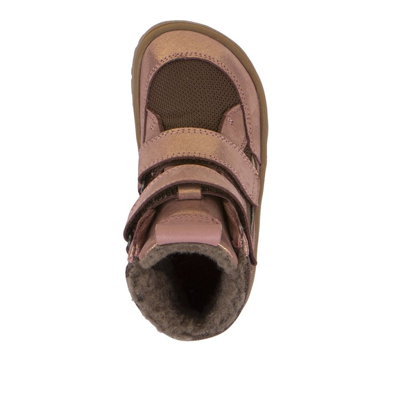 Froddo barefoot G3160247-8 pink/gold tex winter