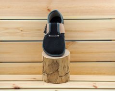 Pegres BF01 black slippers