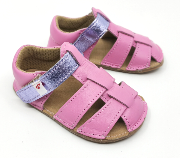 sandály Ef barefoot Pink Fiolet