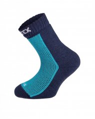 Surtex terry socks 70% merino - blue