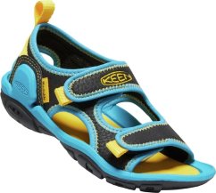 sandále Keen Knotch Creek OT black/vivid blue