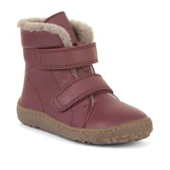 Froddo barefoot furry boot G3160235-6 bordeaux