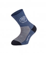 ponožky SURTEX AEROBIC - 70 % MERINOVÉ VLNY - blue