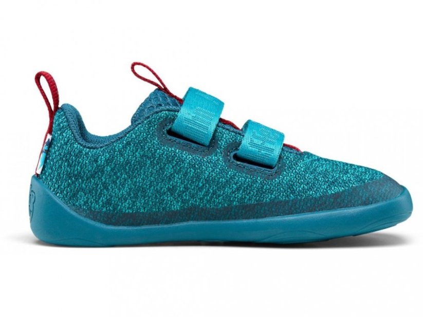 Affenzahn Sneaker Knit Happy Shark blue