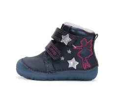D.D. STEP barefoot winter W073-42766 royal blue