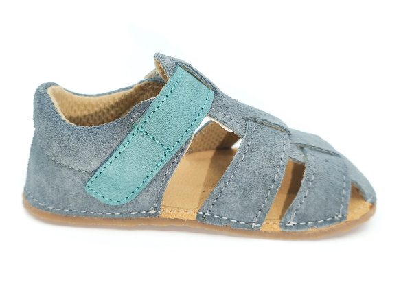 sandály Ef barefoot Grey green