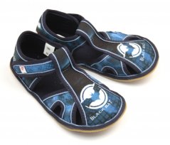 slippers Ef barefoot 386 Black Bat