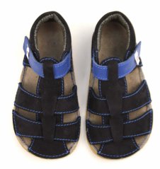 sandály Ef barefoot Tmavě modré