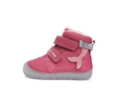 D.D. STEP barefoot zimný W073-52684B dark pink