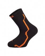 ponožky Surtex 90% merino černé - dětské