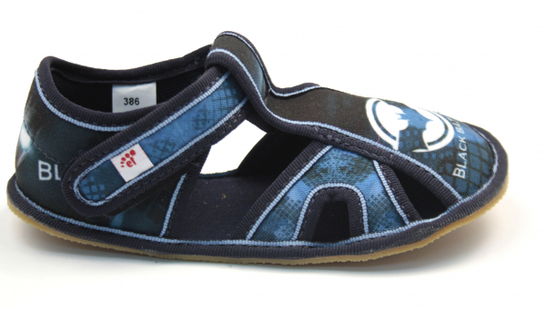 slippers Ef barefoot 386 Black Bat