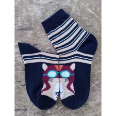 Trepon - children's socks PILOT - dark blue