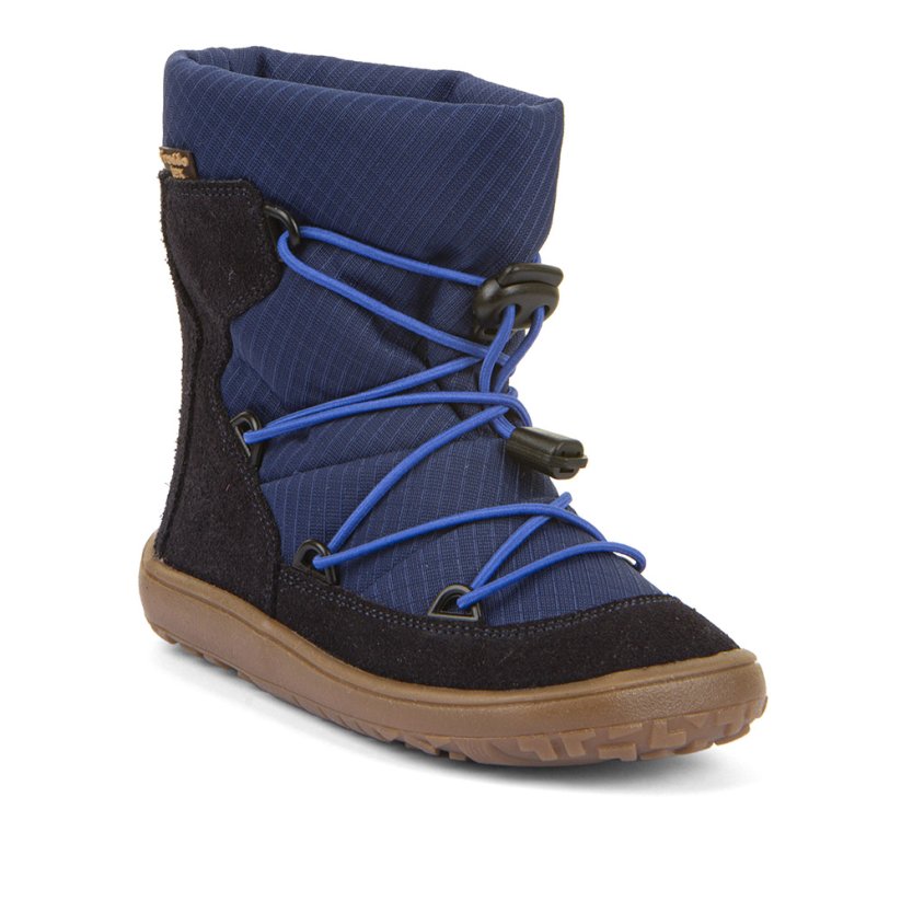 Froddo winter barefoot boots G3160251 dark blue with membrane