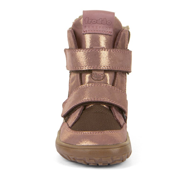 Froddo barefoot G3160247-8 pink/gold tex winter