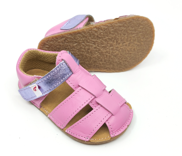 sandály Ef barefoot Pink Fiolet