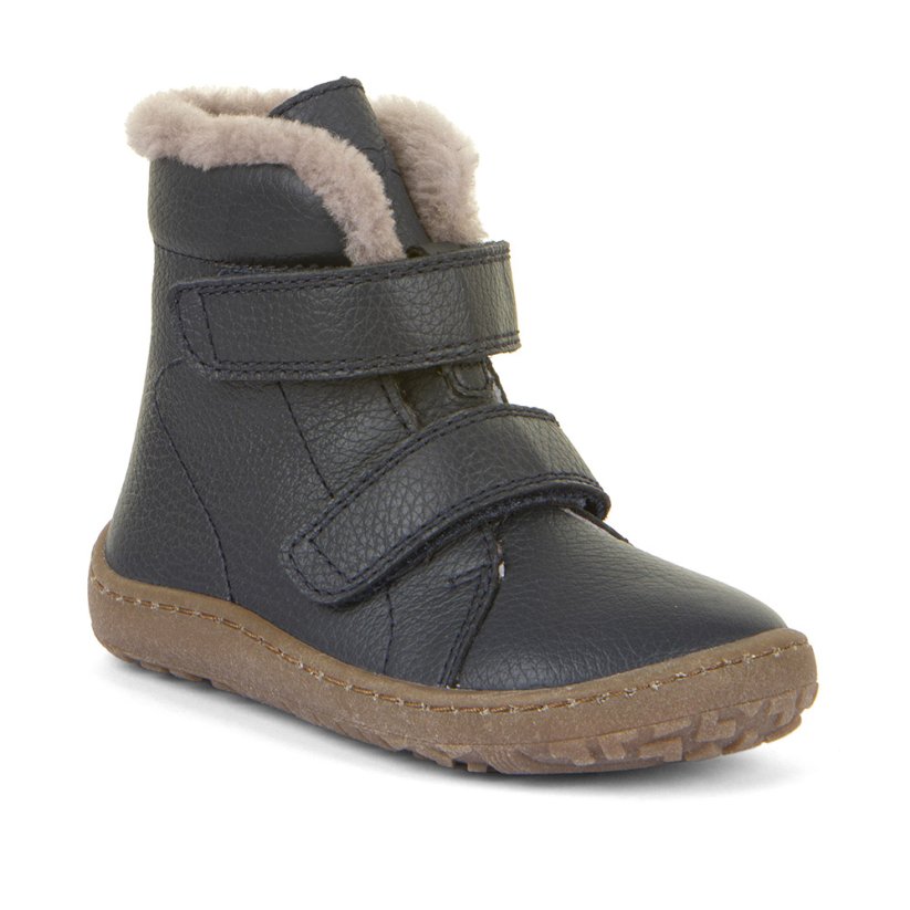 Froddo barefoot furry boot G3160235-1 dark blue