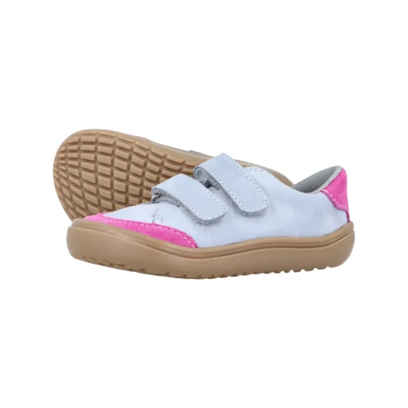 Jonap barefoot Joy Kids šedo-růžová